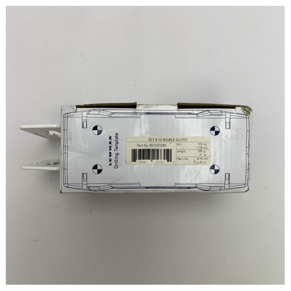 قابض الحبل المزدوج 291010121210BK D1 من 8 إلى 10 مم من Lewmar