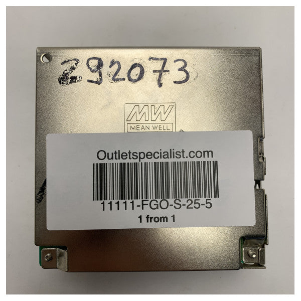 Sağlam Metal Muhafazalı ve Voltaj Ayarlı Mean Well 5V 25W Deniz Güç Kaynağı