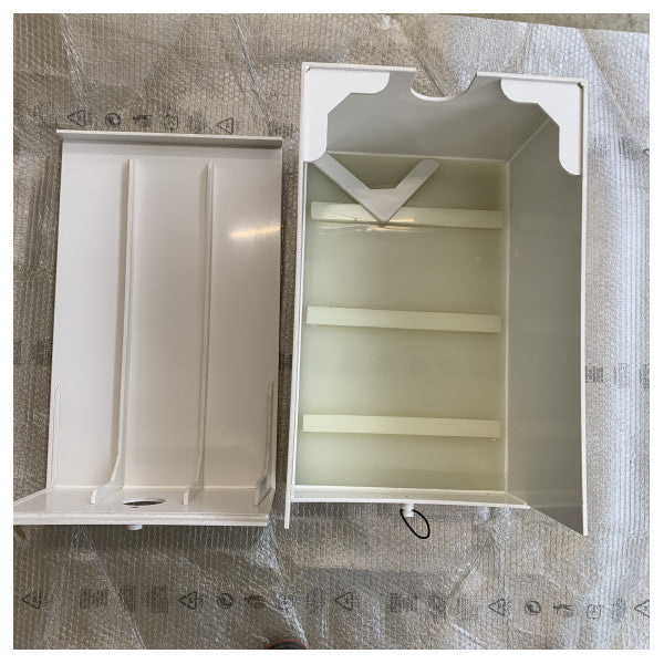 FEIT Marine-Batteriekasten Robustes Stahlgehäuse für Motorbatterien - 600 x 380 x 325 mm