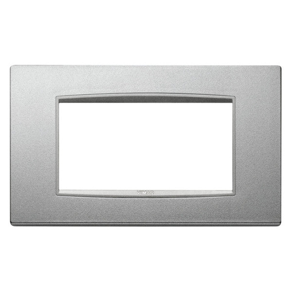 VIMAR EIKON SIGUIENTE BRAISE 4 - Silver Matt Silver - P20654.N13