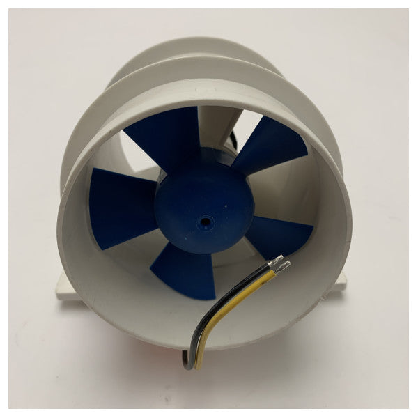 Regola 240-24V ventilatore in linea 100 mm bianco