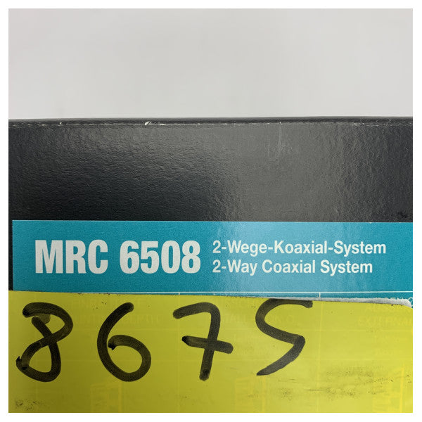 Maestro alemán MRC 6508 Sistema coaxial de 2 vías de 2 vías 165 mm