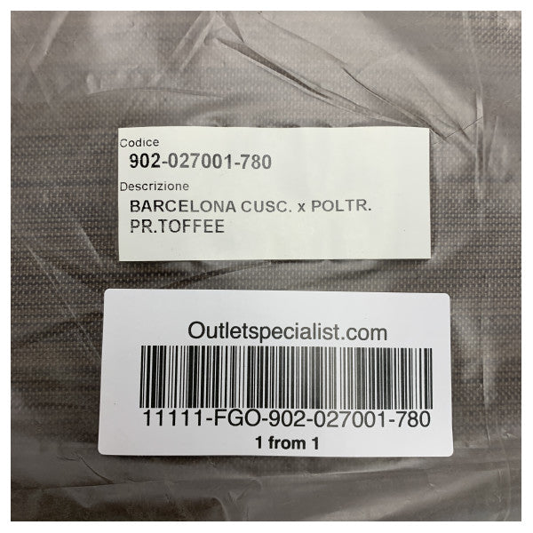 Подушка для сидіння Dedon Barcelona 902-027001-780 коричнева