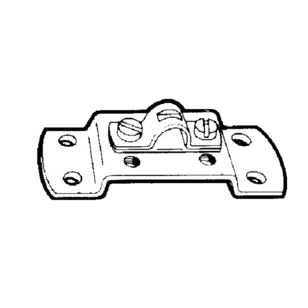 Ultraflex 30325E Marine Cable Clamp ja Shim - kestävä korroosionkestävä merenkulun kiinnitysratkaisu
