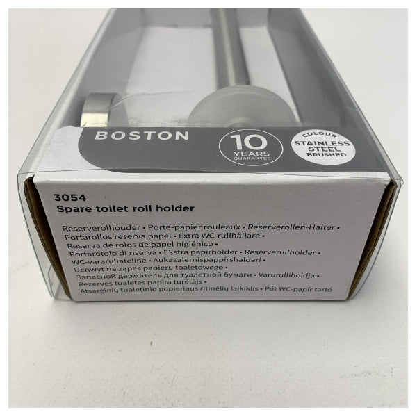 Tiger Borston Stainless Steel Extra Toilet Roll Holder - 3054.3.09.46