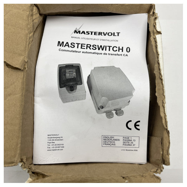 Mastervolt Masterswitch 3 kW 120V - 55106000