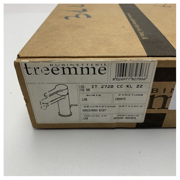 Treemme 2720 CC KL Bidet Mixer Chrom