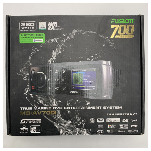 Sistema multimédia marítimo Fusion MS-CD600G