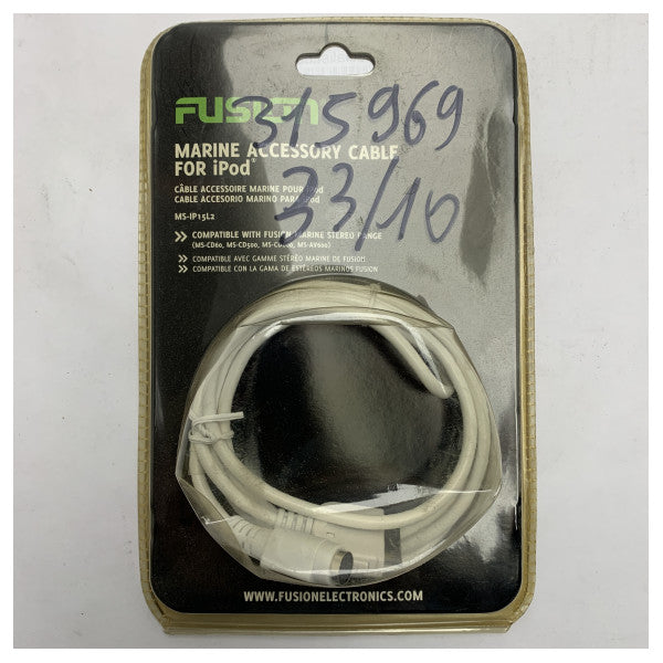 Apple iPod Fusion Marine-Stereokabel 1,5 m - Langlebiger, wasserdichter Stecker für Boot-Audio-Systeme