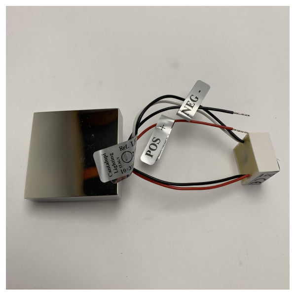 Cantalupi Edelstahl AISI316 Wasserdichte LED-Leuchte für Boote und Schiffe � IP65 Warmes Licht DC 10-31V