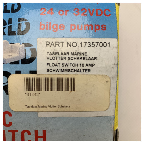 SeaWorld Bilge Pump Level | Float Switch 12/24V - 17357001