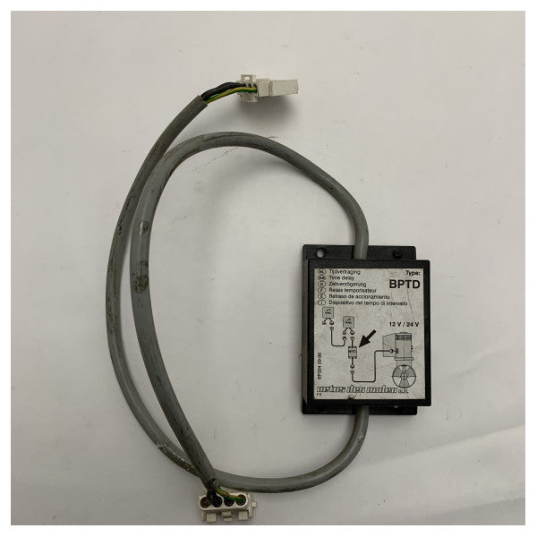 The Vetus 32279 BPTD is a thruster delay relay controller.