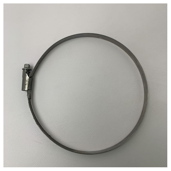 Морска класа скоба за маркуч от неръждаема стомана, регулируема 149-161 мм, устойчива на корозия