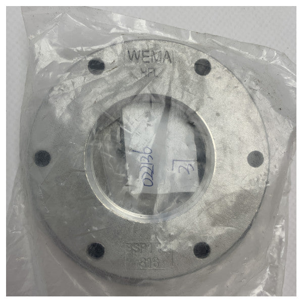 Wema Stainless Steel S3 | S3H Sensor Flange 163306