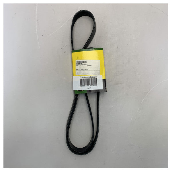 Correia múltipla do motor John Deere R123454 com nervuras em V