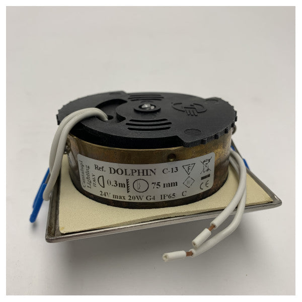 Cantal Dolphin IP65 Su Geçirmez Deniz Spot Işığı G4 Paslanmaz Çelik Krom Kaplama