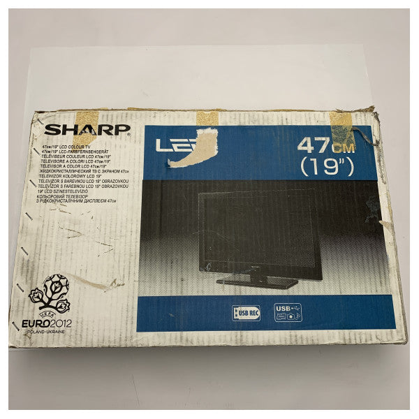 19-calowy telewizor LCD LED Sharp LC-19LE510E