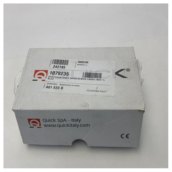 Quick Gladis Marine LED Courtesy Light Stainless Steel Blue Square 1L - FAMP1632UX5CA