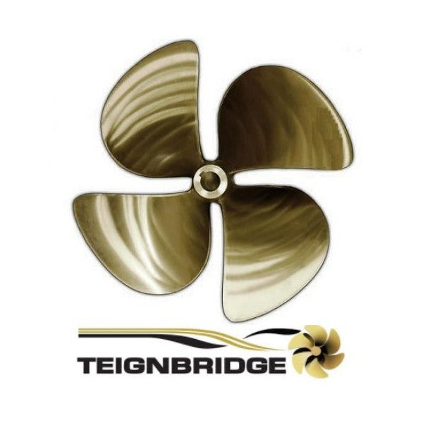 Teignbridge 4 -Blade Nibral Propeller 550 x 565 RH - PPR13483