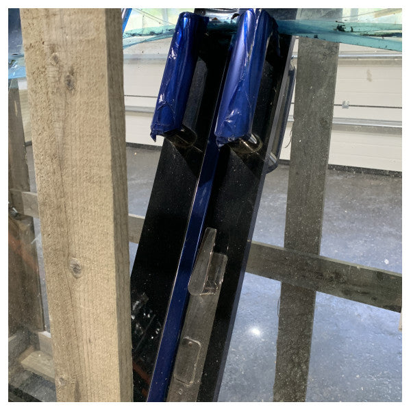 Resnic Fjord stainless steel curved sliding patio door with glass - TBF0559 