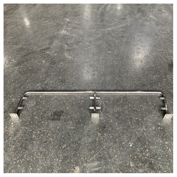 Ryck fixierte Rückenlehnenstütze aus Edelstahl - MET1576 