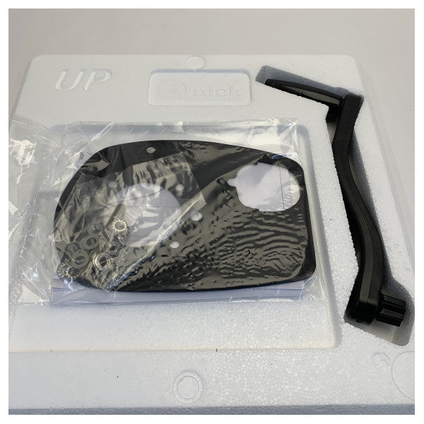 Γρήγορο ALEPH 1500W 12V 10mm ηλεκτρικό άγκιστρο από ανοξείδωτο χάλυβα με καπάκι - FSAL1512D010A 