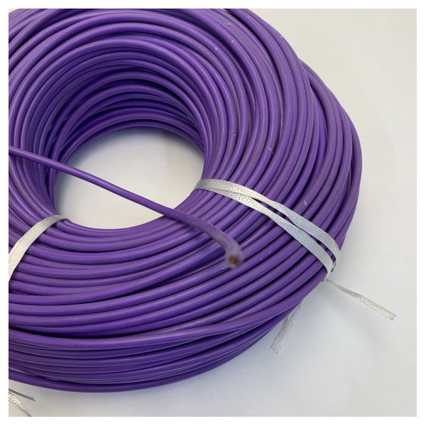 Lapp H07V-K 4mm violet ground cable length 100M 
