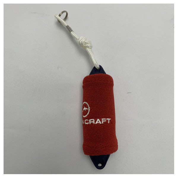 Mochi Craft Red Fender Keyring avec logo - 335020