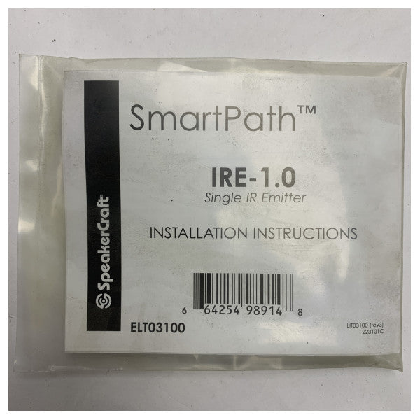 ІЧ-випромінювач SpeakerCraft IRE-1.0 зі знімним модулем для надійної передачі морських інфрачервоних сигналів