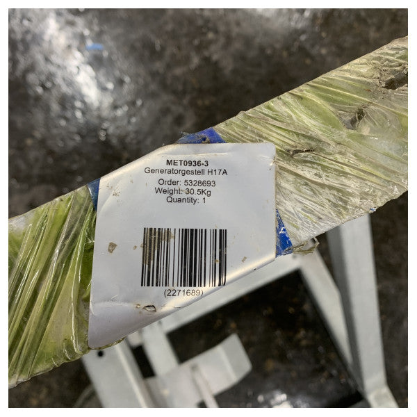 Hanse Yachts aluminium monteringspedestal for Fischer Panda 10000I generator 