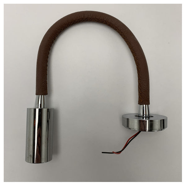 Liseuse marine à LED Quick QL336 Audrey Daylight - Col flexible, finition chromée, faible puissance 1,5W