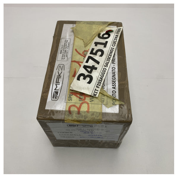 Морски монтажен комплект от неръждаема стомана - траен, устойчив на корозия монтажен комплект за сигурно инсталиране на компоненти на лодката