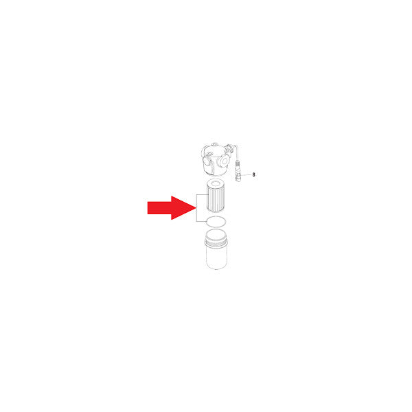 Quecksilber Mercruiser Originalfilterelement - 35-879150A68