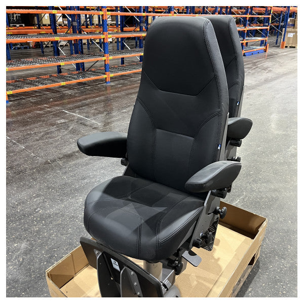 Norsap NS1000 Pilotensitz Schwarz mit fester Sitzunterstützung 