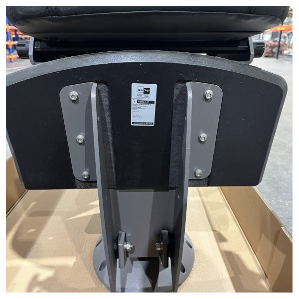 Norsap NS1000 Pilotensitz Schwarz mit fester Sitzunterstützung 