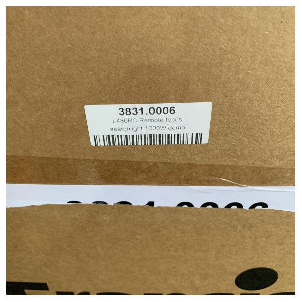 Francis L480RC-1000W Faro de búsqueda eléctrico controlado por remoto 230V 