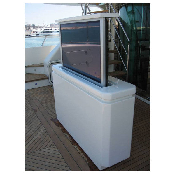 Marine Grade MAK Pulsed TV Lift C6 für 55 Zoll Bildschirme - Langlebige, wetterfeste Marine TV-Halterung