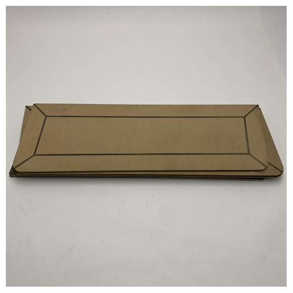 Ferretti F650 flexiteak flybridge tik basamaklar