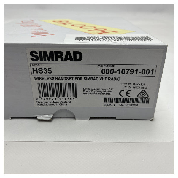 Simrad H35 Wireless Remote Handheld VHF Controller-000-10791-001