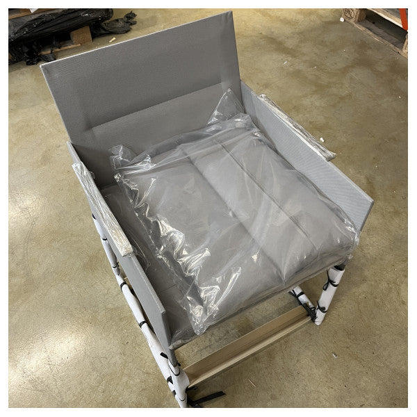 Manutti Squat стол за хранене на открито сив - FS-CH32