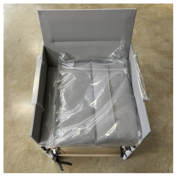 Manutti Squat стол за хранене на открито сив - FS-CH32