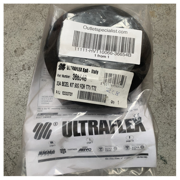 The Ultraflex X34 bezel kit 90G for T71/T72 - 36654B.