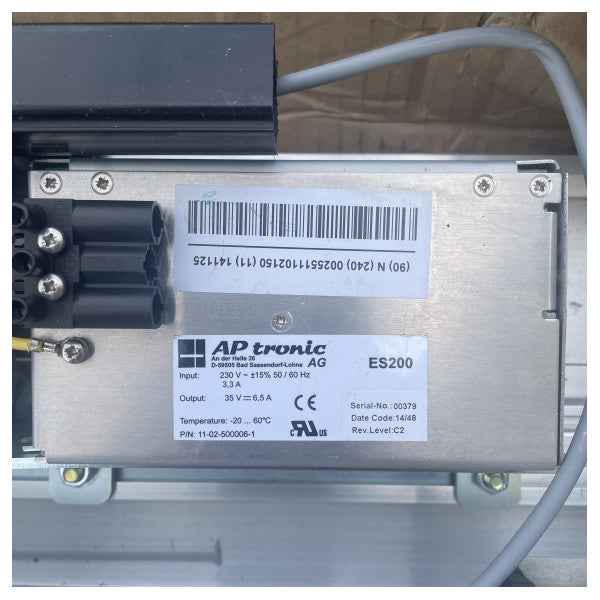 ステンレススチール電動ブラインドスライドドア 24V H2150 x W1270 mm