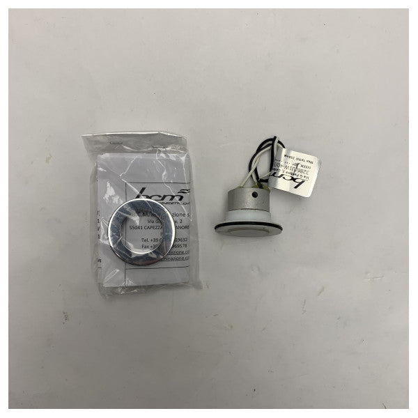 BCM Marine Grade SPOT LED XANTE3286 - kompaktowe 1W 6000K wodoodporne aluminiowe światło LED do łodzi