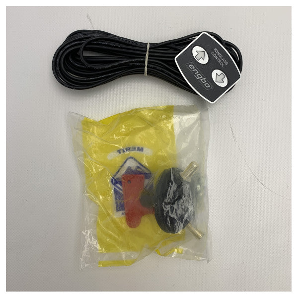 إنجبو ماكسي 38 | 1000 واط | رافعة هوائية كهربائية 12 فولت | رافعة هوائية للمرساة - 38-4M-12110