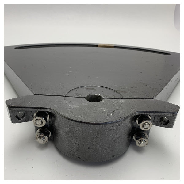 Морський металевий квадрант 380 мм з чорним покриттям для надійної морської навігації та позиціонування