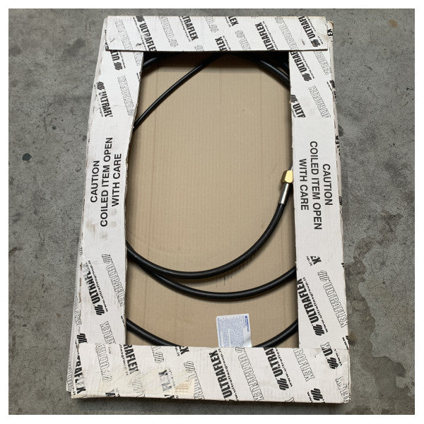 Cabo de direção marítimo Ultraflex M66 4,55 m - Cabo de controlo de barco durável e resistente à corrosão