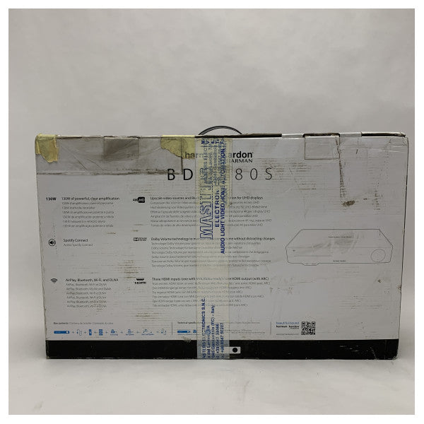 نظام الصوت Harman Kardon BDS-280 2.1 قناة بلو راي 2.1 قناة