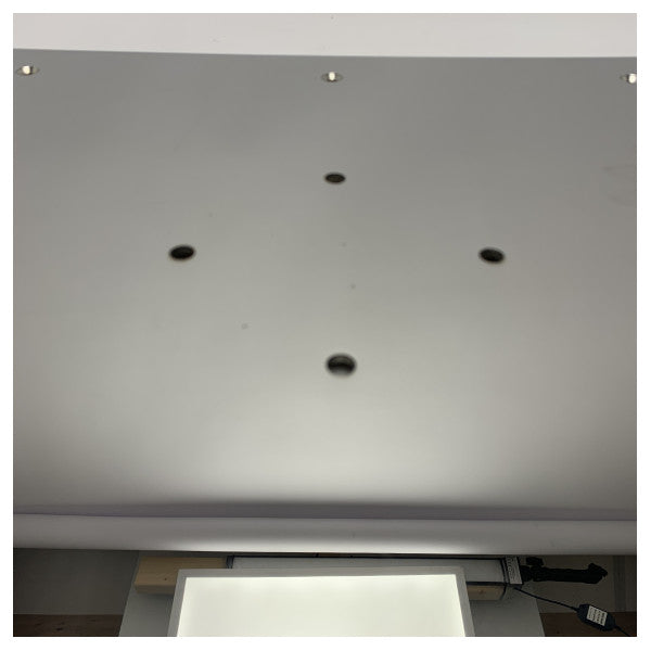 Монтажна пластина ATEP з нержавіючої сталі 400 x 400 x 8 мм для основи електричного мухомора - 382578