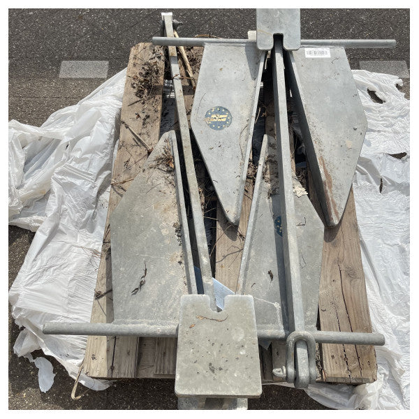 Ancora Danforth zincata Sanguineti 80 KG